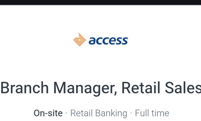 Access Bank Recruitment 2026: Graduate & Experienced Positions Nationwide – How to Apply online